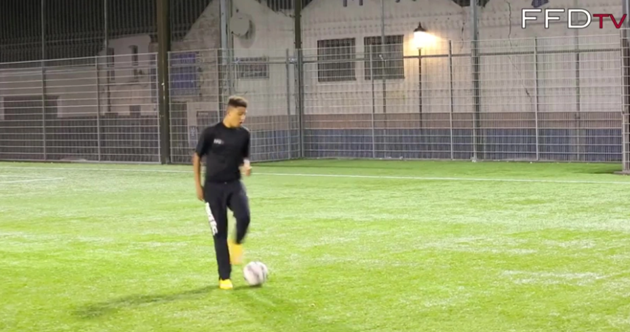 Watch new Man Utd signing Jadon Sancho showcase silky skills at just 14 leaving opponents bamboozled - Bóng Đá