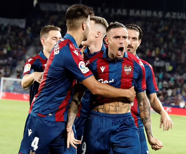 Real hòa nghẹt thở trước Levante ở trận cầu 6 bàn - Bóng Đá