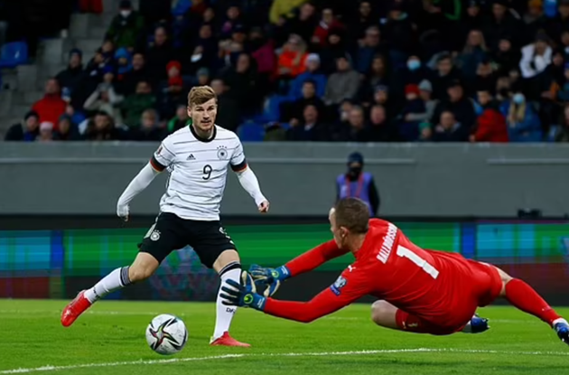 Watch Timo Werner’s shocking miss for Germany - Bóng Đá