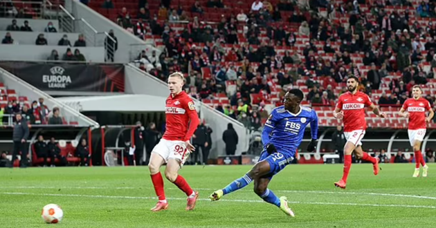 Spartak Moscow 3-4 Leicester - Bóng Đá