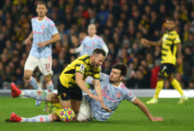 TRỰC TIẾP Watford 2-1 Man United: Maguire nhận thẻ đỏ (H2) - Bóng Đá