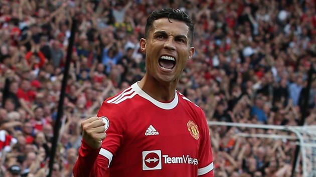 Ronaldo trở thành điểm tựa tinh thần cho các đồng đội.