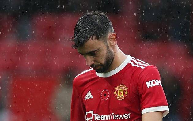 Tinh thần các ngôi sao Man United đang sa sút.