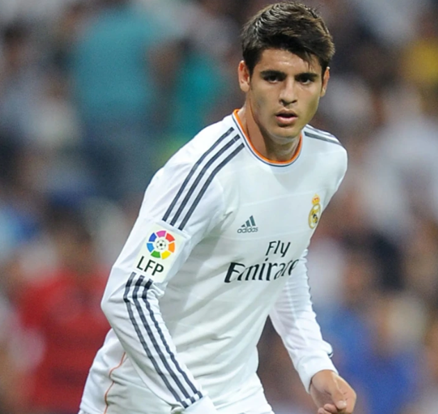 Morata từng nhận được kỳ vọng tại Real.