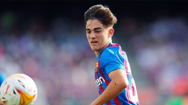 Gavi là tài năng trẻ triển vọng của Barcelona.