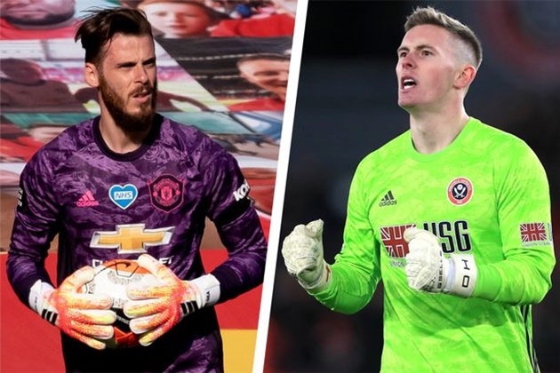 De Gea là đối thủ cạnh tranh lớn nhất của Henderson.
