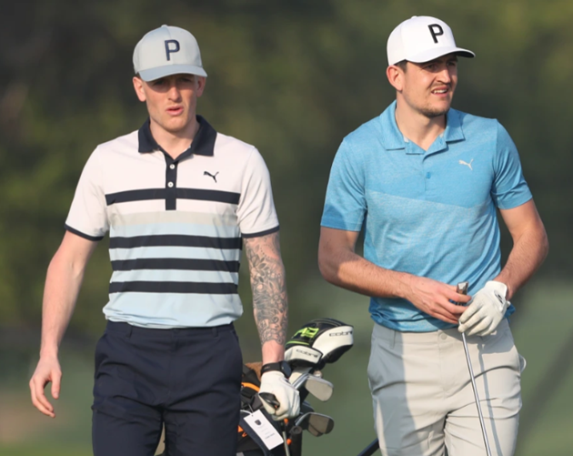 Five-a-side team sorted’ – Harry Maguire and Jordan Pickford link up with Lee Westwood at Dubai Desert Classic Pro-Am - Bóng Đá