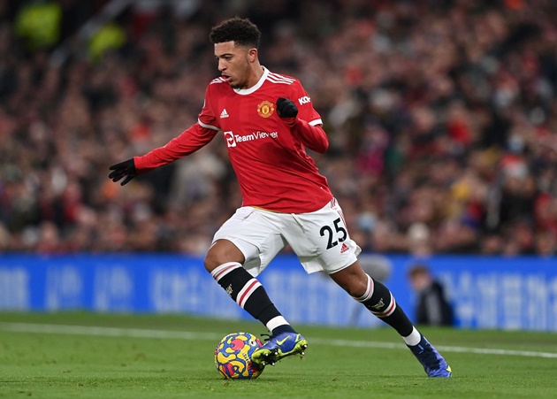 Sancho là một trong những tài năng trẻ sáng giá của Man United.