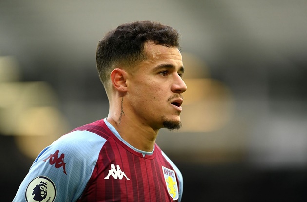 Coutinho sẽ bổ sung chất sáng tạo cho lối chơi của Aston Villa.