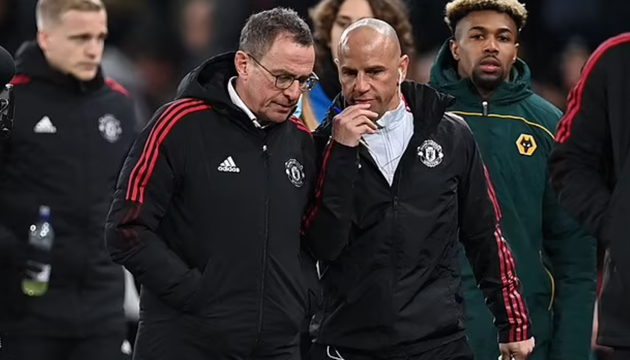 Man United's sulking stars 'are annoyed by Ralf Rangnick's OLD-FASHIONED training - Bóng Đá