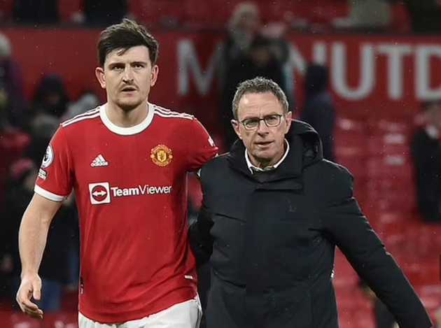 Ralf Rangnick 'doesn't understand' why Harry Maguire was targeted by Wembley boo boys while on England duty - Bóng Đá