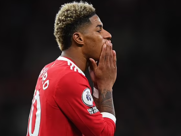 'Marcus Rashford is having a MASSIVE low': Gary Neville and Jamie Redknapp stunned after Man United star starts on the bench  - Bóng Đá