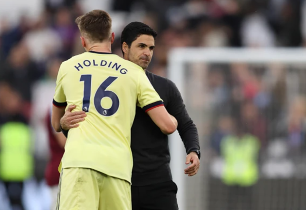 ‘A joy to have’ – Mikel Arteta singles out Arsenal star Rob Holding in crucial West Ham win - Bóng Đá