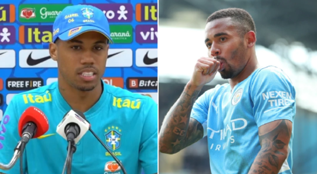 Gabriel Magalhaes approves Arsenal’s push to sign Gabriel Jesus from Manchester City - Bóng Đá