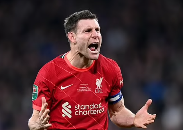 James Milner 'has agreed a one-year deal and a large pay cut to stay at Liverpool' - Bóng Đá