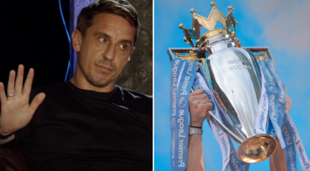Gary Neville names the only club who can challenge Manchester City and Liverpool for the Premier League title - Bóng Đá