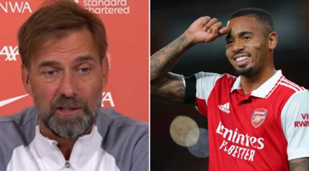 Jurgen Klopp aims subtle dig at Arsenal over Gabriel Jesus transfer - Bóng Đá