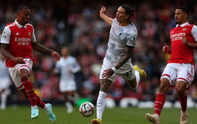TRỰC TIẾP Arsenal 1-0 Liverpool: Nunez thử tài Ramsdale - Bóng Đá