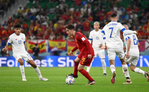 TRỰC TIẾP Tây Ban Nha 3-0 Costa Rica: Torres ghi bàn (HẾT H1) - Bóng Đá
