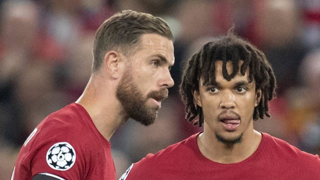 Two ‘wonderful’ Liverpool stars told they are in danger of becoming ‘surplus to requirements’ (Milner, Trent) - Bóng Đá