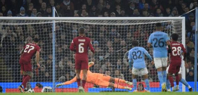 TRỰC TIẾP Man City 1-1 Liverpool (H1): Carvalho gỡ hòa - Bóng Đá