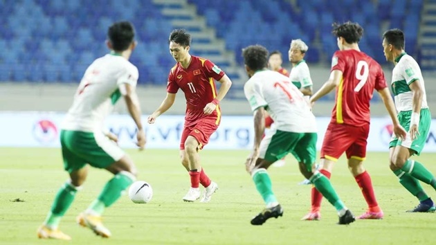 Việt Nam vs Indonesia (Nguồn: Thanh Niên, Ngọc Linh).
