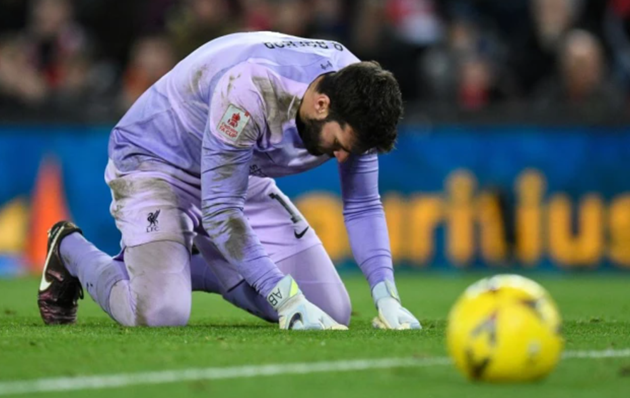 ‘As bad a mistake as you will ever see!’ – Liverpool goalkeeper Alisson slammed for FA Cup error against Wolves - Bóng Đá