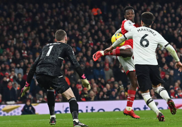 TRỰC TIẾP Arsenal 3-2 Man United (H2): Nketiah lập cú đúp - Bóng Đá