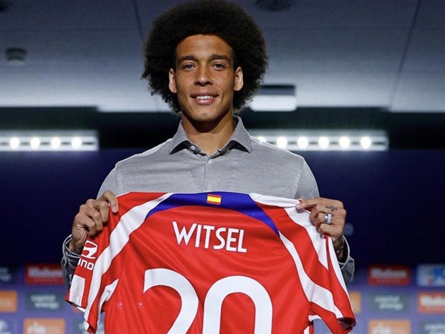 Axel Witsel has extended his contract with Atlético Madrid - Bóng Đá