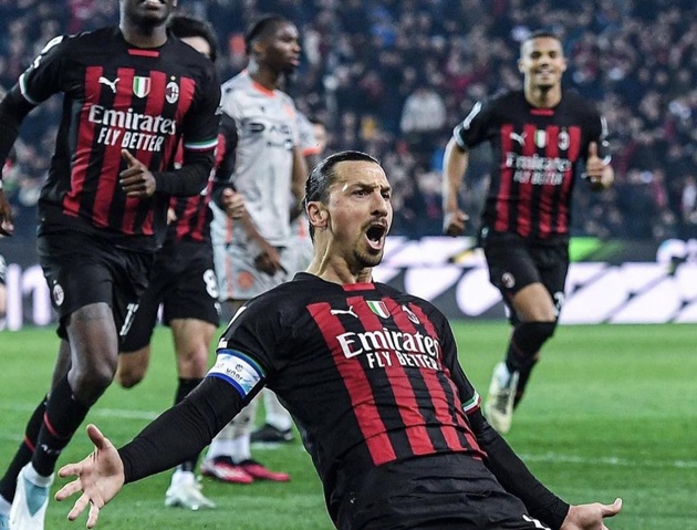 Zlatan Ibrahimovic becomes the oldest scorer in Serie A history at 41 years old - Bóng Đá