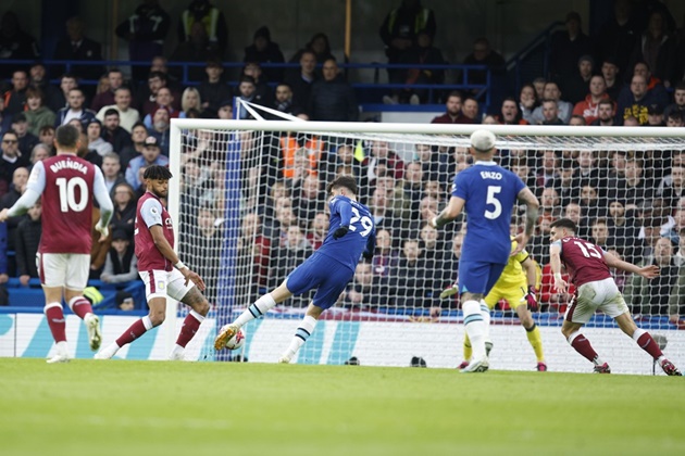 Chelsea had 27 shots without scoring against Aston Villa, their most attempts in a Premier League match without finding the net  - Bóng Đá