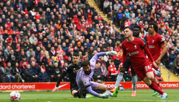 TRỰC TIẾP Liverpool 0-1 Arsenal (H1): Martinelli mở tỷ số - Bóng Đá