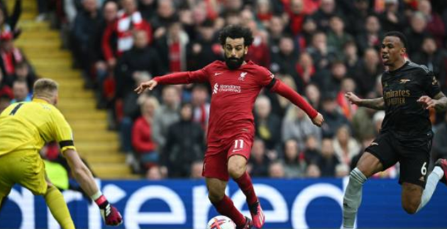 TRỰC TIẾP Liverpool 0-2 Arsenal (H1): Jesus nổ súng - Bóng Đá