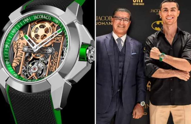 Cristiano Ronaldo gifted custom £92k watch - Bóng Đá