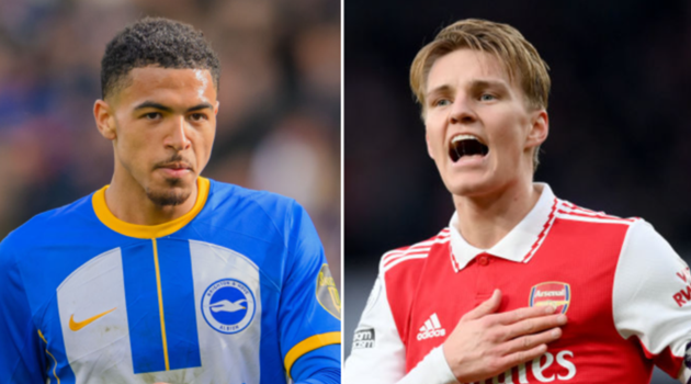 Brighton’s Levi Colwill blown away by Martin Odegaard in last meeting with Arsenal - Bóng Đá
