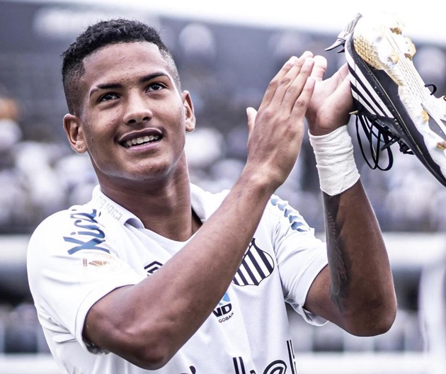 Chelsea are in advanced talks to sign Brazilian talent Ângelo from Santos - Bóng Đá