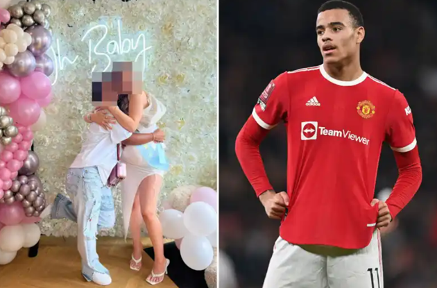 Mason Greenwood’s pregnant girlfriend shows off blossoming bump at baby shower - Bóng Đá