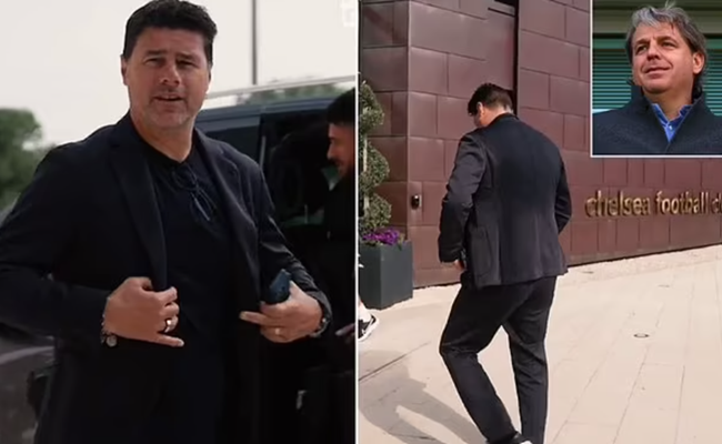 Mauricio Pochettino arrives at Chelsea to start work as their new manager - Bóng Đá