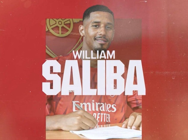 Official, confirmed. William Saliba signs new long term deal at Arsenal  - Bóng Đá