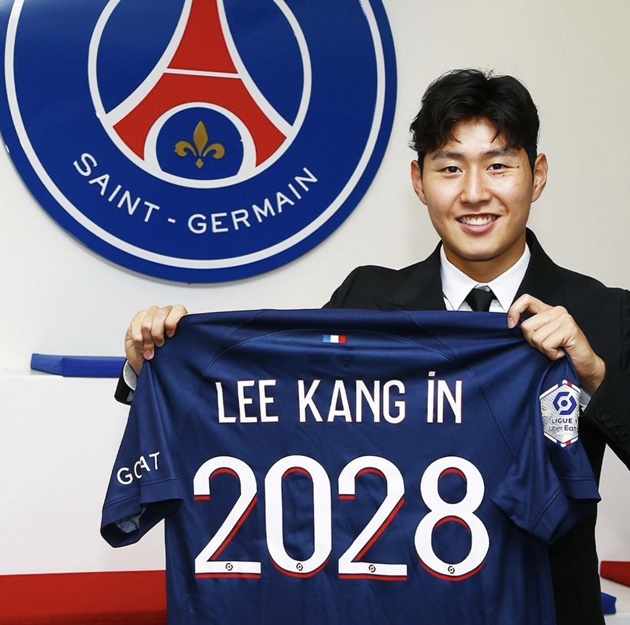 Lee Kang-In signs for Paris Saint-Germain - Bóng Đá