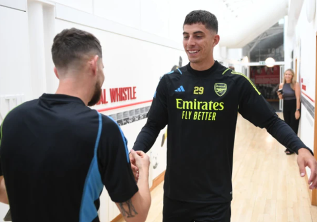 Havertz là tân binh của Arsenal.