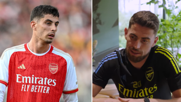 Jorginho helped convince former Chelsea teammate Kai Havertz to join Arsenal - Bóng Đá