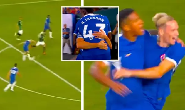 Mykhalio Mudryk shows absolute class with brilliant outside-the-box goal for Chelsea - Bóng Đá