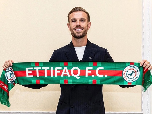 Jordan Henderson gia nhập Al Ettifaq