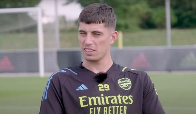 Havertz chia sẻ về vai trò mới tại Arsenal.