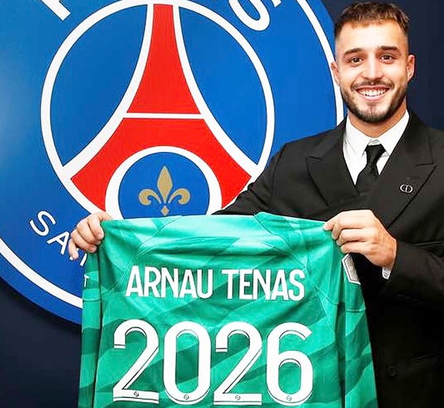 Official. Arnau Tenas signs as new PSG goalkeeper - Bóng Đá