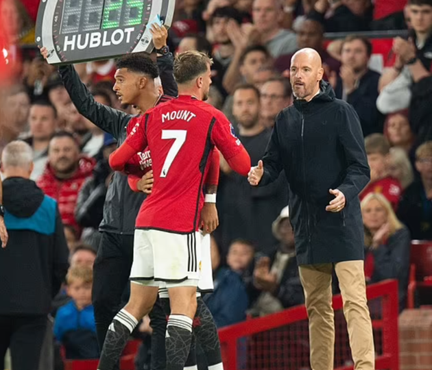 Erik ten Hag insists Mason Mount needs to be given time to find his footing in Manchester United - Bóng Đá