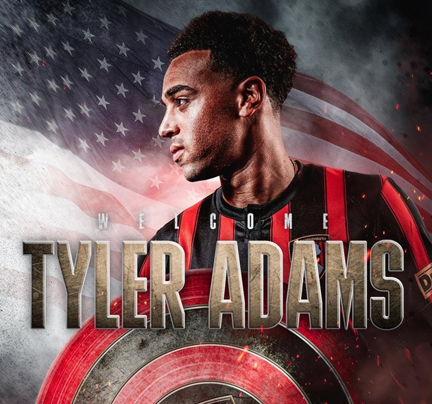 Official, confirmed. Tyler Adams signs in as new Bournemouth player  - Bóng Đá