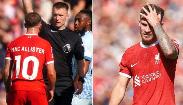 Bournemouth manager defends Alexis Mac Allister over Liverpool red card - Bóng Đá