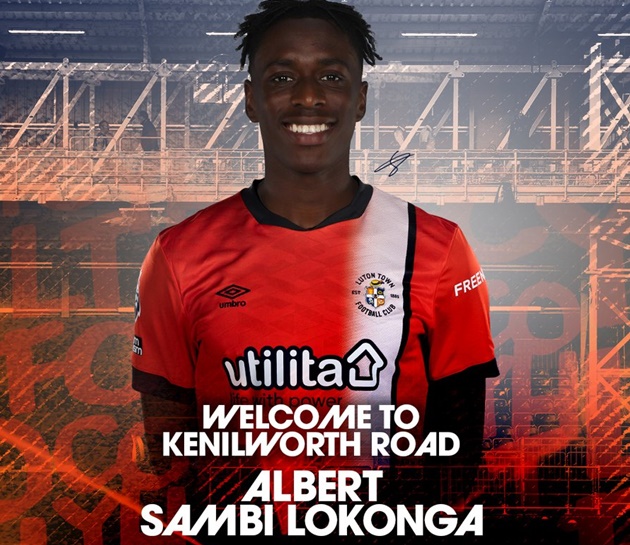 Albert Sambi Lokonga join Luton Town  - Bóng Đá